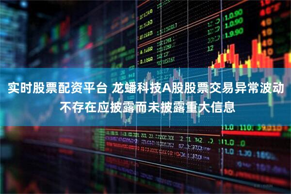 实时股票配资平台 龙蟠科技A股股票交易异常波动 不存在应披露而未披露重大信息